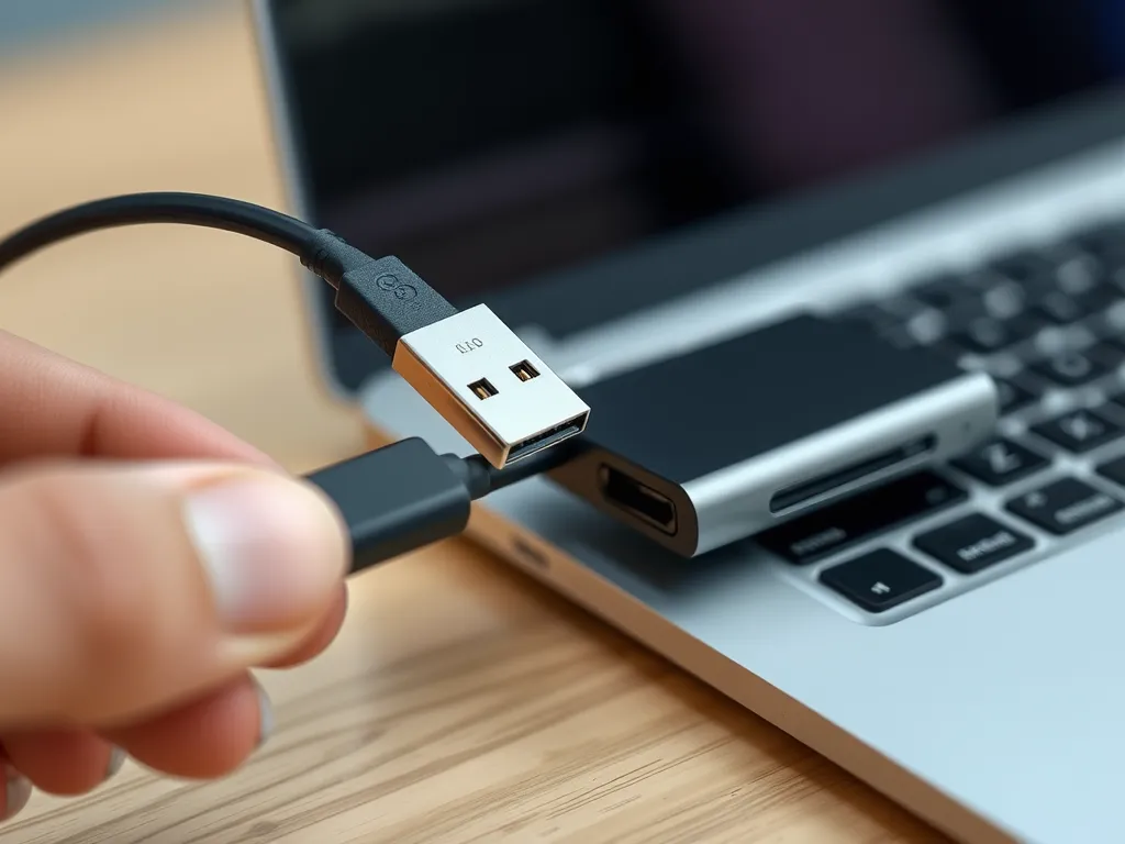 Jak podłączyć dysk ssd do laptopa przez usb?