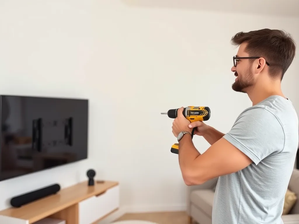 Jak powiesić telewizor na ścianie?