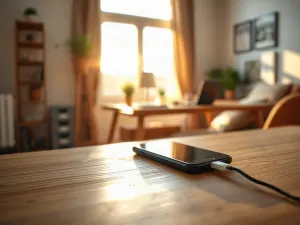 Cyfrowa wizualizacja sieci 5G z przesyłem danych na tle nowoczesnego miasta, symbolizująca łączność technologiczną.