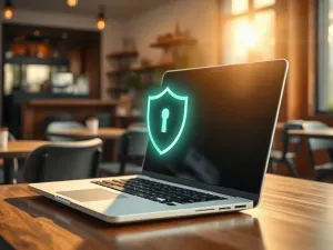 Nowoczesny smartfon obok laptopa na biurku, symbolizujący płynną synchronizację danych między urządzeniami.
