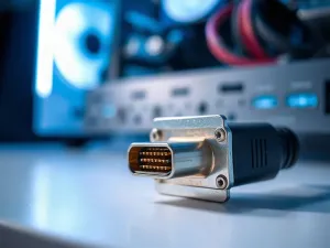 Dwa nowoczesne telewizory obok siebie: jeden prezentuje żywe kolory, a drugi głęboką czerń z gwiazdami.