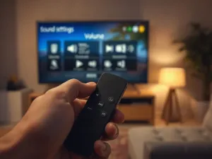 Wtyczka kabla HDMI wkładana do portu nowoczesnego telewizora, ilustrująca proces poprawnego podłączania sprzętu.