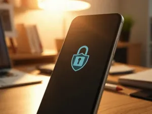 Zestawienie zabytkowego telefonu komórkowego typu „cegła” z analogowym radiotelefonem na drewnianym biurku.